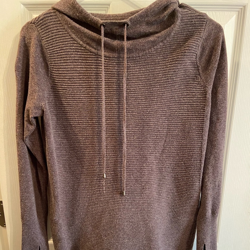 Purple/grey sweater